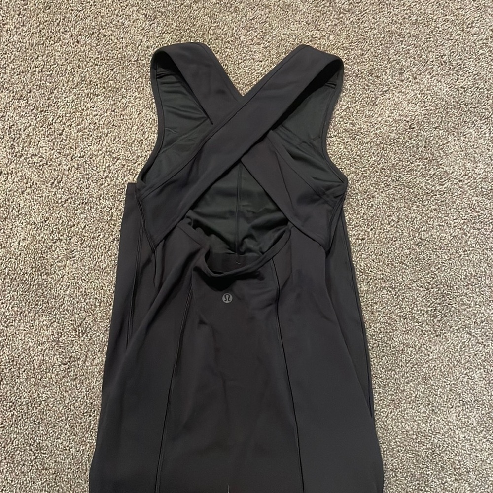Lululemon Athletica Black Maxi Dress